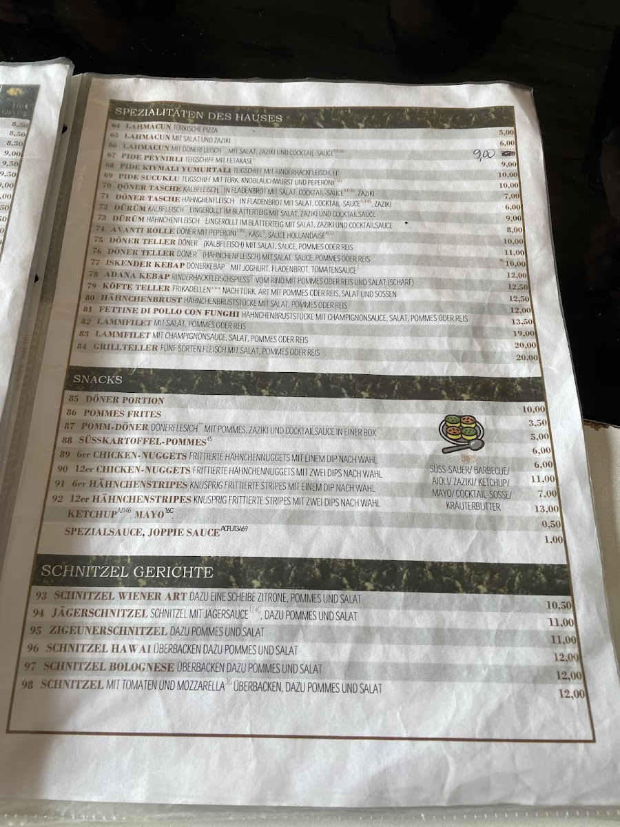 Menu Avanti Restaurant & Pizza Wülfrath-3